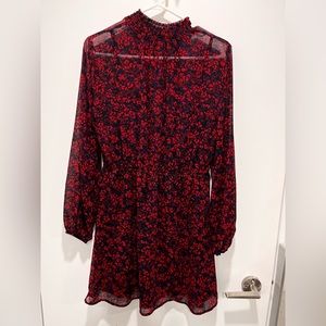 NWOT Dynamite Mock Neck Fit & Flare Dress size Small